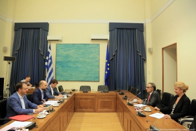 Με τον Πρέσβη του Αφγανιστάν συναντήθηκε ο Πρόεδρος της Κοινοβουλευτικής Ομάδας Φιλίας Ελλάδας-Αφγανιστάν Κώστας Μπάρκας