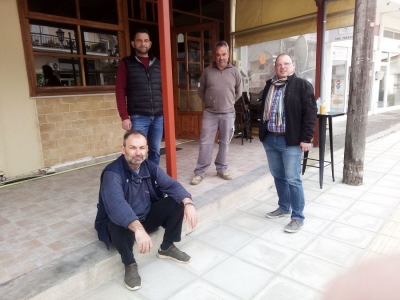 Περιοδεία της ΑΡ.Π.Η στη σεισμόπληκτη περιοχή της Δ.Ε. Φαναρίου
