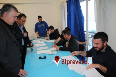 Οι υπεύθυνοι των θεματικών τομέων δράσης στη ΝΟΔΕ Πρέβεζας – Όλα τα αποτελέσματα