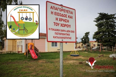 Καμία πιστοποιημένη παιδική χαρά στο Δήμο Πρέβεζας – Παράπονα από κατοίκους και επισκέπτες
