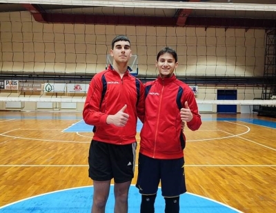 Στην Εθνική Ομάδα Παίδων (U18) κλήθηκαν οι Ευάγγελος Ρούσος και Γεράσιμος Τζάρας