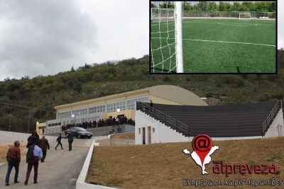 Και γήπεδο ποδοσφαίρου 5Χ5 θα κατασκευαστεί στο χώρο έξω από το νέο Κλειστό Γυμναστήριο Καναλακίου