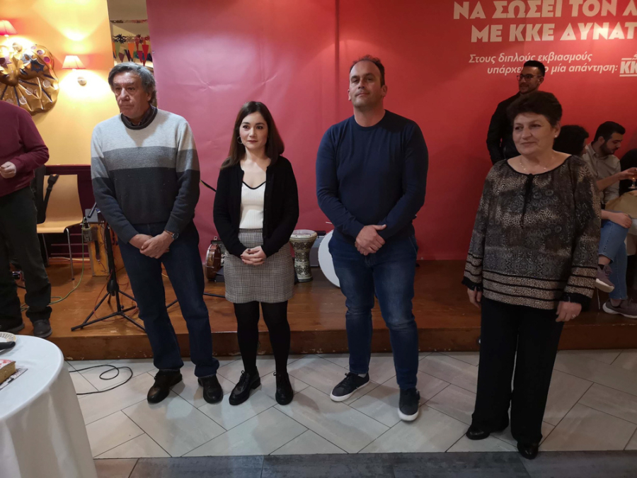 Παρουσιάστηκαν οι υποψήφιοι του ΚΚΕ στην Πρέβεζα για τις βουλευτικές εκλογές