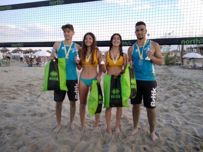 Νέες επιτυχίες για τους αθλητές του Club beach volley EΡΜΗΣ στο τουρνουά open k-19 στην Κατερίνη