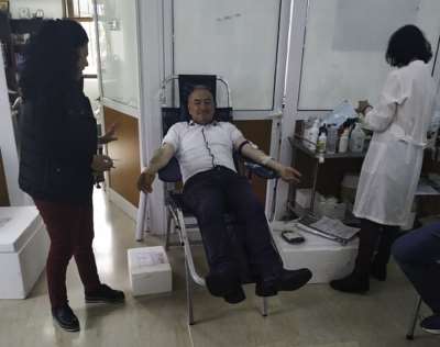 Βαγγέλης Ροπόκης:"Θα πρέπει όλοι να αισθανόμαστε την αιμοδοσία ως κοινωνικό χρέος "