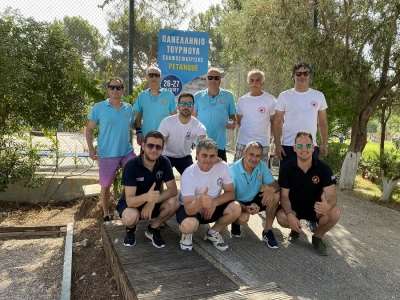 3η θέση για το Σύλλογο petanque Πρέβεζας σε πανελλήνιο τουρνουά στη Βουλιαγμένη