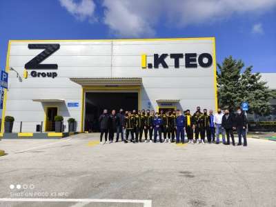 Ξενάγηση της ομάδας του ΠΑΣ Πρέβεζα στις εγκαταστάσεις του μεγάλου χορηγού της ομάδας “Ι. ΚΤΕΟ Ζηκίδης”