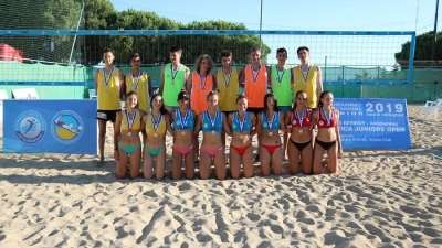 Μεγάλη επιτυχία για το Club Beach Volley Ermis στο Attica Juniors Open Κ19