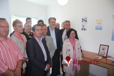 Τα γραφεία των Ανεξάρτητων Ελλήνων στην Πρέβεζα εγκαινίασε ο Νότης Μαριάς
