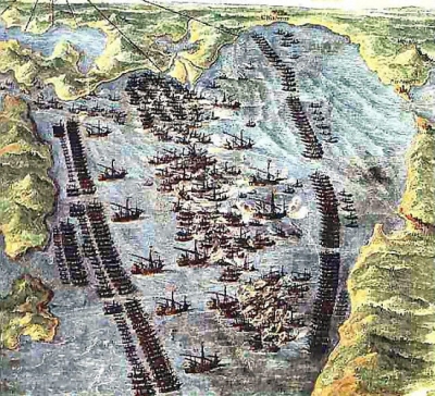 Στις 7 Οκτωβρίου 1571 οι Χριστιανοί νικούν τους Οθωμανούς στη Ναύπακτο