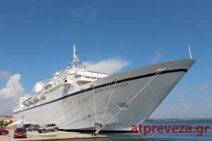 Στο Λιμάνι της Πρέβεζας το "Aegean Odyssey"