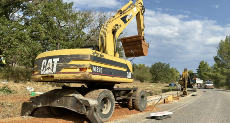 Παράταση των κυκλοφοριακών ρυθμίσεων στην Ε.Ο. Πρέβεζας-Γέφυρας Καλογήρων για την κατασκευή του αγωγού ύδρευσης